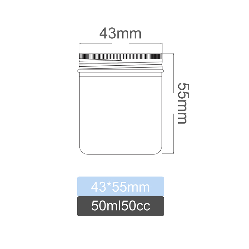 60 ml 43*55 mm