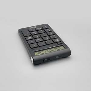 Portable 2.4G Wireless <strong>USB</strong> <strong>Number</strong> <strong>Keyboard</strong>/Calculator Digital Display 19 Keys Rechargeable <strong>Mini</strong> <strong>Numeric</strong> <strong>Keypad</strong> Membrane,KNW-02L - Product Image 4