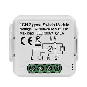 工厂图亚智能Wifi/Ble/Zigbee开关模块安卓应用远程隐藏开关家用电池供电