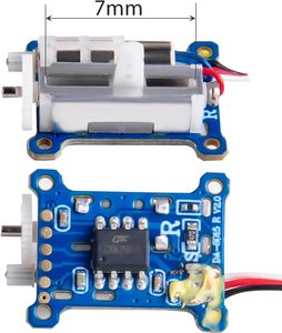 2 pezzi 1.5g Micro Servo digitale Servo attuatore di risposta rapida per 3D velivoli di volo per interni piccolo aereo RC - Product Image 5