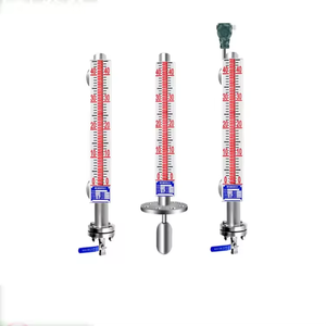 Medidor de nivel de aleta magnética de acero inoxidable de fábrica precio tanque de GLP transmisor de nivel de líquido magnético interruptores de flotador nivel de agua - Product Image 1