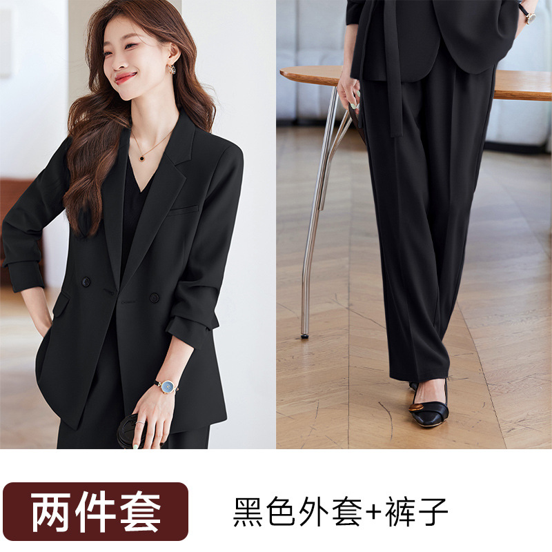 Black suit pants