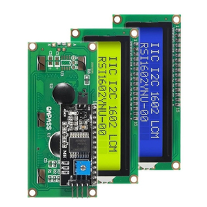 LCD1602 1602 <strong>LCD</strong> Module <strong>16x2</strong> Character <strong>LCD</strong> <strong>Display</strong> PCF8574T PCF8574 IIC I2C Interface 5V Blue / Yellow Green Screen
