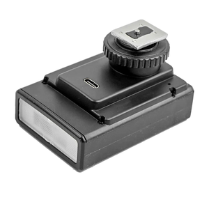 Fabrika doğrudan satış Mini şarj edilebilir 5600K kamera flaşı ışık lityum pil harici DSLR kamera flaşı hızlı hız ışıkları - Product Image 6
