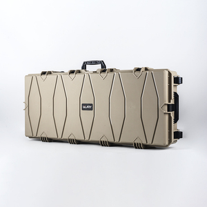 Glary Stackable cứng hợp chất cung trường hợp hộp không thấm nước súng lưu trữ trường hợp Hộp chống sốc nhựa dài súng trường hợp hộp với bánh xe - Product Image 3