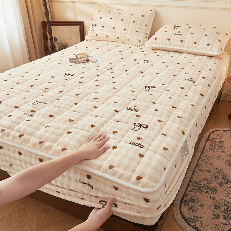 Drap de lit blanc
