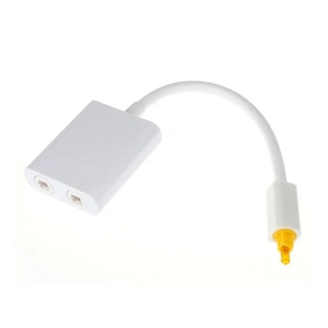 Nuevo adaptador divisor de Audio óptico Digital SPDIF divisor Toslink de 2 vías SPDIF divisor de Cable óptico Hub 1 entrada 2 salida - Product Image 2