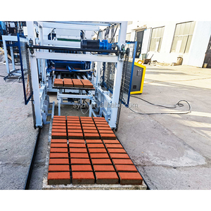 8-15 Bloco De Cimento Que Faz A Máquina Fabricante De Tijolos De Concreto PLC Core Components Processamento Linha De Produção De Tijolos