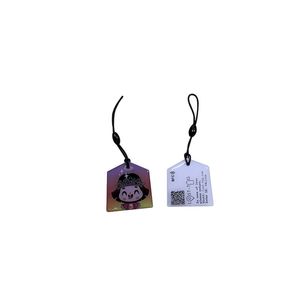 Unico codice QR Tag Card 13.56mhz Nfc 213 216 Chip Rfid Keyfob adesivo epossidico NFC Card
