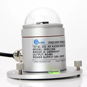 RS485 Modbus güneş radyasyonu metre algılama ekonomik Pyranometer güneş radyasyonu sensörü tarım için - Product Image 6