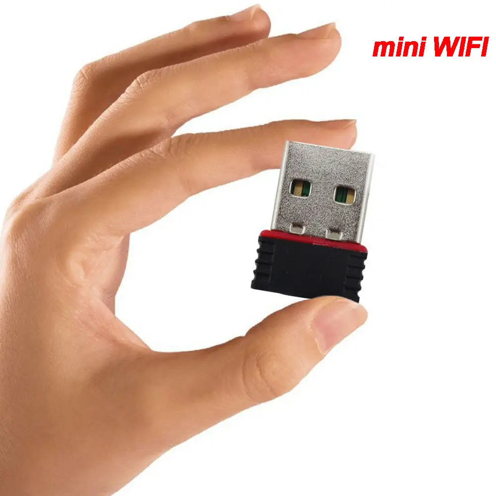 Mini und neueste 2,4 GHz Wireless USB Adapter 150 Mbit/s 802.11n USB WIFI Adapter Wireless N LAN Netzwerk karte