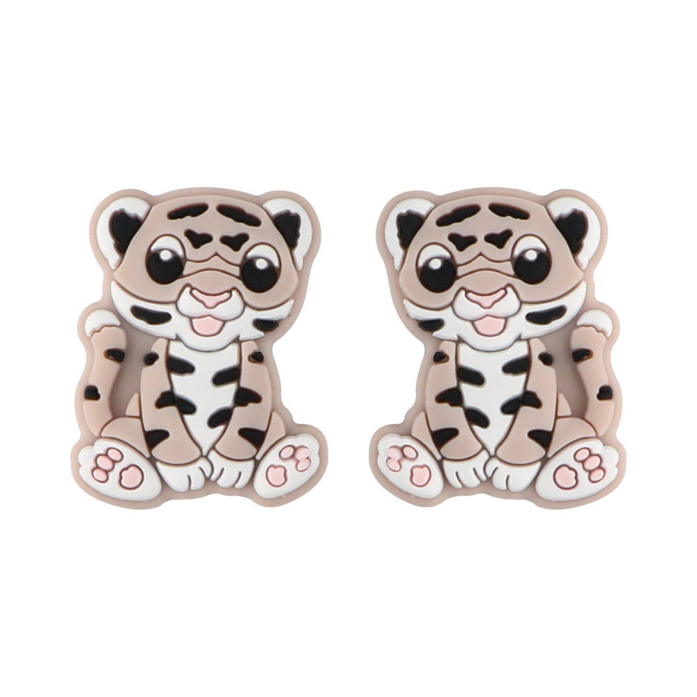 Tiger Focal bead Rose Brown SA201