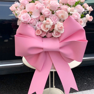 Ins Style Hot Selling Handmade DIY EVA Giant <strong>Bow</strong> for Wedding Birthday Party Atmosphere Background Wall Large <strong>Bow</strong> Decoration - Product Image 1