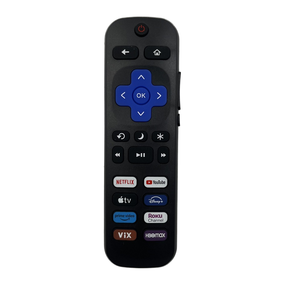 Özelleştirilmiş kanal kısayol düğmeleri ile ROKU serisi TV uzaktan kumandalar - Product Image 2