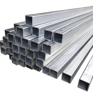 Tubo de <span class=keywords><strong>a</strong></span>ço pré-galvanizado, tubo quadrado, seção transversal oca, quadrado, tubo de ferro oco retangular, tubulação de <span class=keywords><strong>a</strong></span>ço soldada