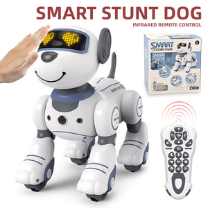 Giocattoli Robot Robot intelligenti programmabili con sensore Touch musica Robot acrobazia giocattoli animali regali Smart telecomando Robot cane - Product Image 4