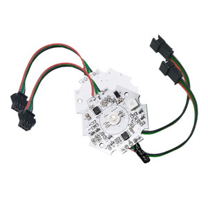โมดูลไฟ RGB WS2811สูง DC12V พิกเซล LED 3W/10W/30W โมดูลแหล่งกำเนิดแสงพลังงานสูง