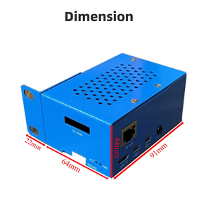 BLIKVM V3 HAT Server O & M Hdmi compatibile con telecomando CSI KVM O & M Overip con custodia in metallo per Raspberry Pi 4 RPi 4 Pi4 - Product Image 6