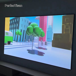 PerfecTisan-Pantalla de marco fijo de gran tamaño, 180 pulgadas, 170 de ángulo de visión, 1,1 de ganancia, pantalla de proyección, marco fijo de bisel Delgado - Product Image 5