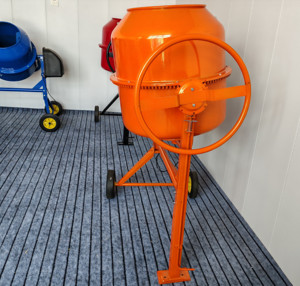 เครื่องผสมปูน120L ไฟฟ้า/เบนซินขนาดเล็กเครื่องผสมคอนกรีตสภาพใหม่ความจุในการชาร์จปล่อยคอนกรีตด้วยตนเองเครื่องผสมคอนกรีตขนาดเล็ก - Product Image 4
