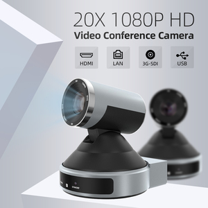 Камера видеоконференции с оптическим зумом, 1080P PTZ, 20-кратная камера для голосового слежения, для прямой трансляции, сотрудничества церковного правительства