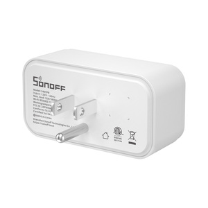Sonoff S40 Lite 15A Wi-Fi สมาร์ทปลั๊กชนิด B ช่องเสียบ Wi-Fi ขนาดเล็กที่มีการจับคู่บลูทูธทำงานร่วมกับ Alexa และ Google Home US มาตรฐาน - Product Image 2