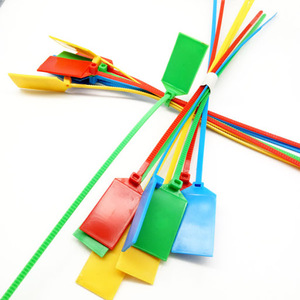 UHF Asset Tag and Labels QR <strong>Code</strong> Printing Passive Disposable Seal Tag RFID Cable Zip Tie Tag for Container Management - Product Image 1