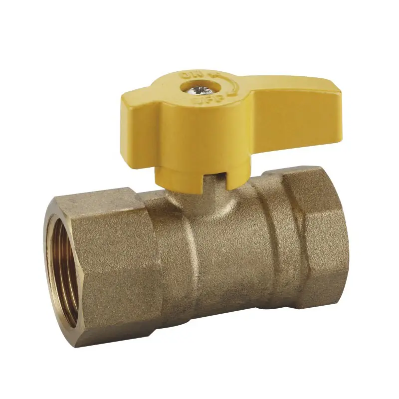 40. 5 fa44a0 valvola a sfera a porta intera in ottone con filettatura da 1/2 "ad alta pressione con certificazione csa