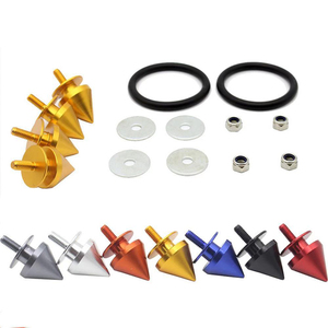 Araba Bodykit için yüksek kaliteli hızlı bırakma bağlantı elemanları kolay sol sağ tampon gövde çamurluk Hatch kapak değiştirme - Product Image 2