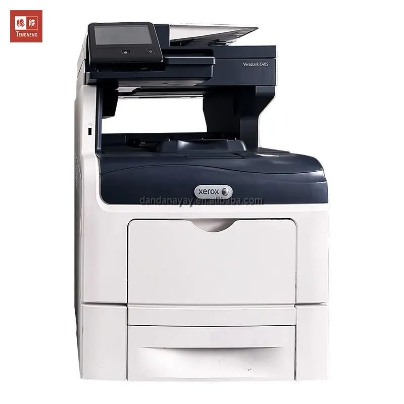 เครื่องพิมพ์ที่นํามาผลิตใหม่ TENGNENG C405 สําหรับการพิมพ์ซีร็อกซ์ การถ่ายเอกสาร การสแกน มัลติฟังก์ชั่น ใช้เครื่องพิมพ์เครื่องถ่ายเอกสารสีที่ได้รับการตกแต่งใหม่