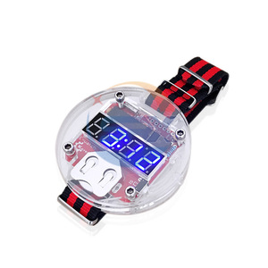 Mikro controller LED Watch Kit Uhr DIY Big Time Elektronische Uhr Lose Teile Basierend auf Arduino Learning