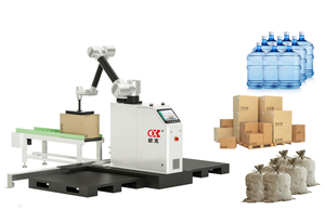 Robot colaborativo Función de apilamiento automático 30-40kg Capacidad Componentes principales PLC Sistema de robot de cartón de 40kg para paletizado - Product Image 6