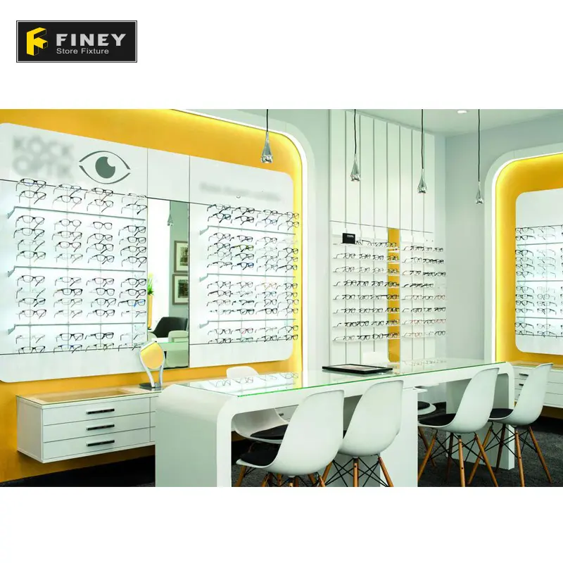 Optische Sonnenbrille Display Wand Montiert Acryl Gläser Halter Brillen Display Regale Ständer Für Shop Dekoration