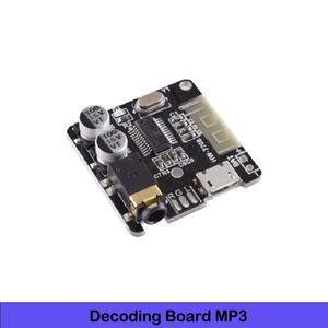 Módulo de placa receptora de Audio estéreo Mini BT de 3,7-5V con micrófono para REPRODUCTOR DE MP3 Arduino placa decodificadora sin pérdidas BT