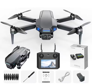LCD ekran uzaktan kumanda ile 4K kamera fırçasız Motor katlanabilir GPS Drone ile Dwi Dowellin GPS Drones