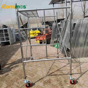 Prezzi di fabbrica di alta qualità Mobile telaio in acciaio regolare impalcatura per la costruzione H telaio ponteggi - Product Image 6