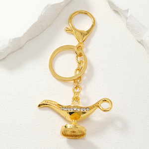 Trung Quốc Nhà cung cấp Móc Chìa Khóa Aladdin đèn vật liệu kim loại men màu sắc khác nhau có sẵn - Product Image 6