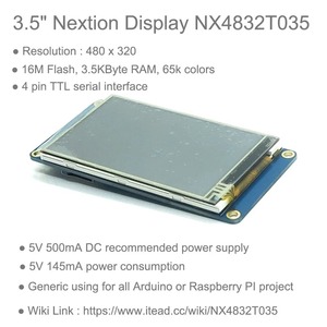 Nextion 3,5-Zoll-HMI-LCD-Touchscreen NX4832T035 Anzeige modul für die Arduino Raspberry Pi-Basisversion