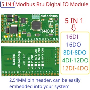 Modbus Rtu Digital IO RS485 2,54mm Pin Core Board für Arduino ESP32 ESP8266 SPS Smart Home 16DI/16DO/8DI-8DO/4DI-12DO/12DI-4DO - Product Image 4