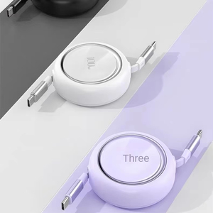 Apple ve Huawei promosyon ürünleri için 100W 5 hızlı hızlı şarj tip-c geri çekilebilir depolama kablo USB Gadget - Product Image 1