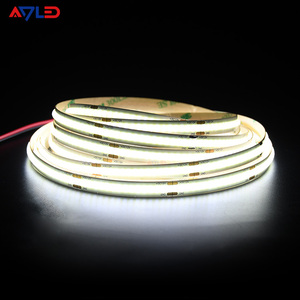 ADLED 8 W/M esnek LED şerit 12V 24V Flex beyaz bant halat işık Dotless Home 2700K CCT Flip çip Fob Cob ev için ışık kutusu - Product Image 6