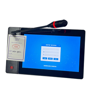 Sistema de intercomunicación IP red IP Digital Audio Video intercomunicador conjunto completo de equipo micrófono + Terminal