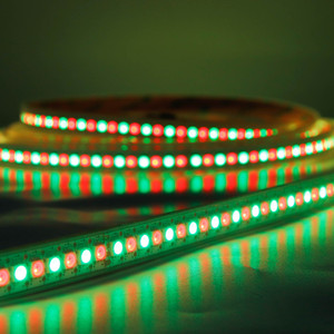 Çin fabrika DC12v 15 adresli programlanabilir 5050 Rgb led şerit işık 30 60 96 144leds DC12v esnek su geçirmez şerit işık - Product Image 3