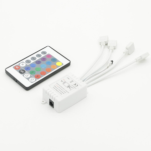 Высококачественный мини 24 ключа светодиодный RGB контроллер света DC12V 6A беспроводной ИК пульт дистанционного RGB светодиодный мини-диммер для SMD3528 5050 Светодиодная лента - Product Image 4