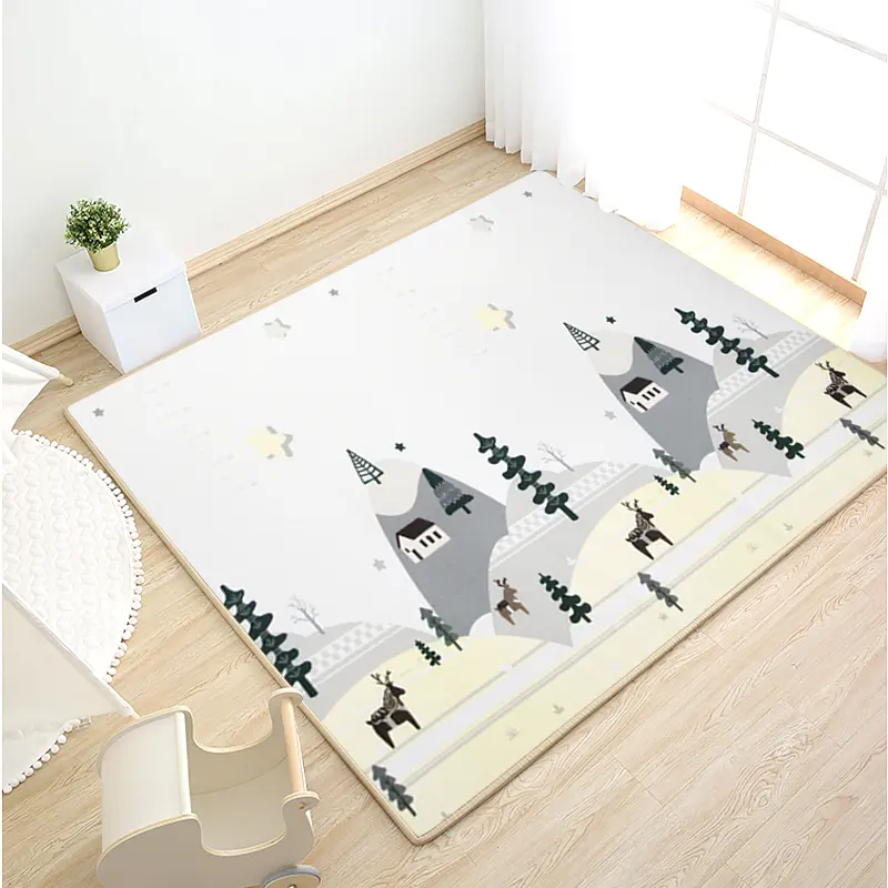 2023 New Products sponge foam carpet of awakening baby Hongshi activity gym and play mat
