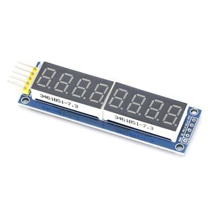 <strong>74HC595</strong> CWG 8-Digit 8 Bits 8bit Digital Tube Display Control Module Red Three IO for <strong>Arduino</strong> 595 Driver