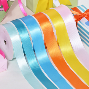 Lụa Ribest 196 Màu 5-100MM Ruy Băng Lụa Sa Tanh Một Mặt Bán Buôn Chất Lượng Cao Từ Nhà Máy - Product Image 2