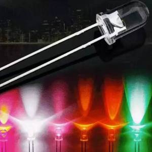F5 5mm <strong>LED</strong> diode Light Assorted Kit Red Blue Color light <strong>LED</strong> DIY kit Two <strong>Pin</strong>