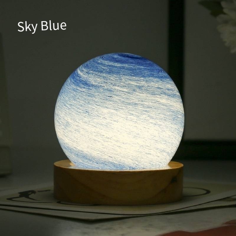 Tipo separado azul cielo
