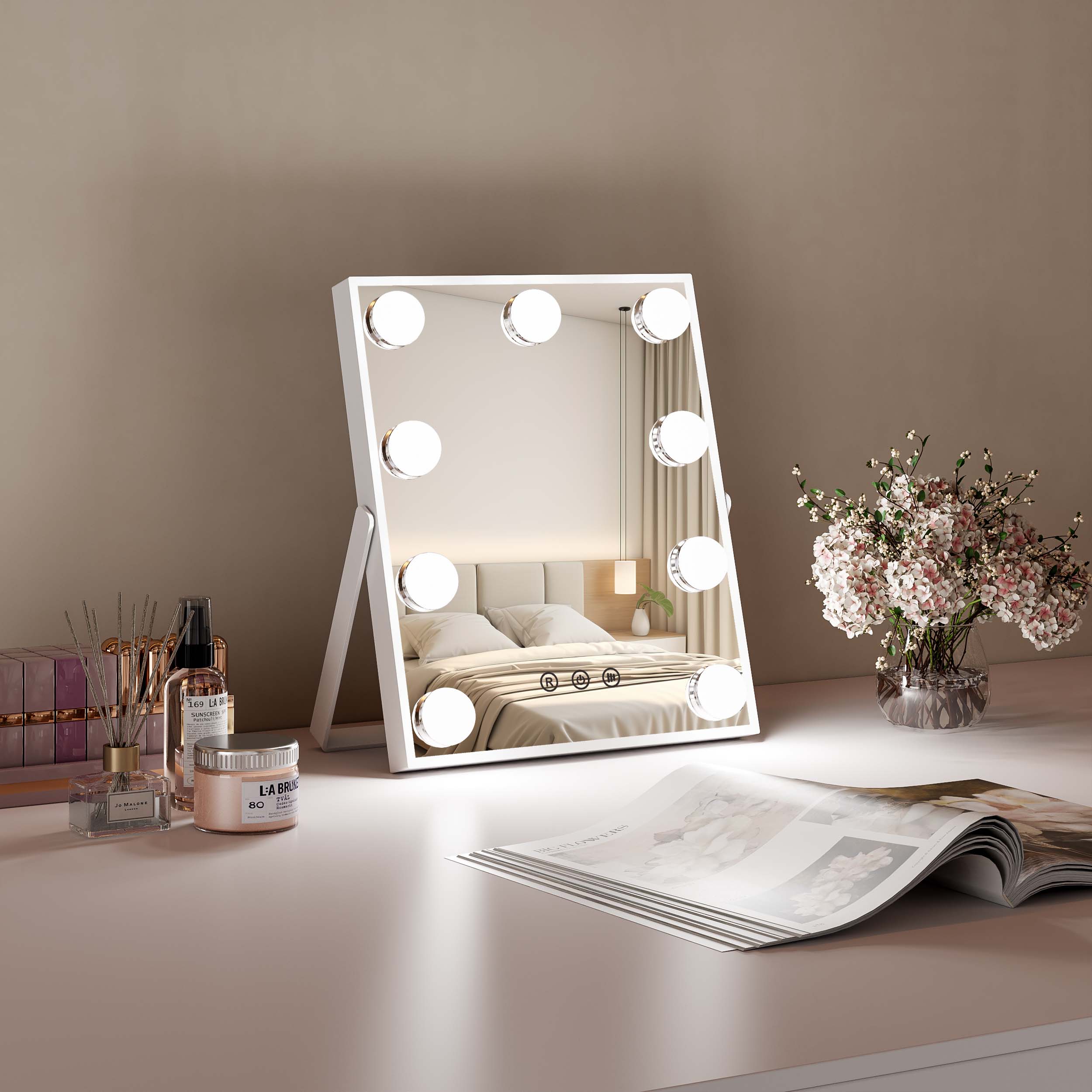 DP331-L Bulb Vanity Mirror